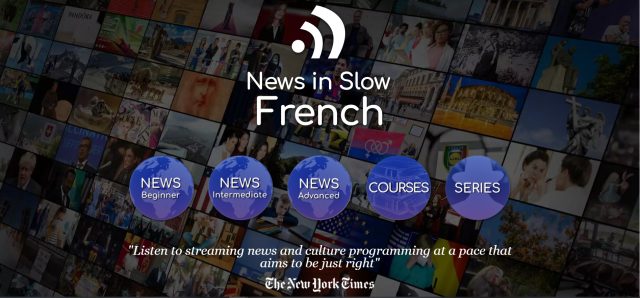 News In Slow French Review