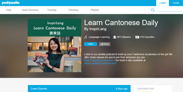 Learn Cantonese Daily