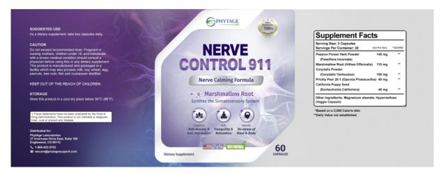 NERVE CONTROL 911 reviews