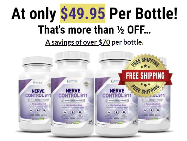 NERVE CONTROL 911 reviews