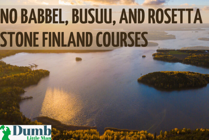 No Babbel, Busuu, And Rosetta Stone Finland Courses