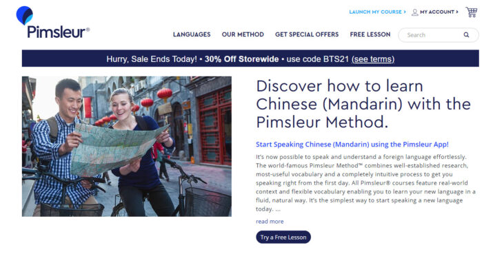 Pimsleur for Chinese Language Learning