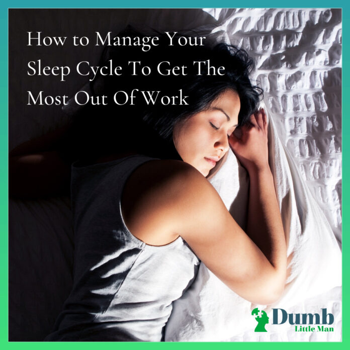 How to Manage Your Sleep Cycle To Get The Most Out Of Work
