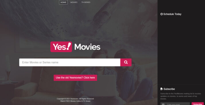 Yesmovies – the platform for popular shows and series