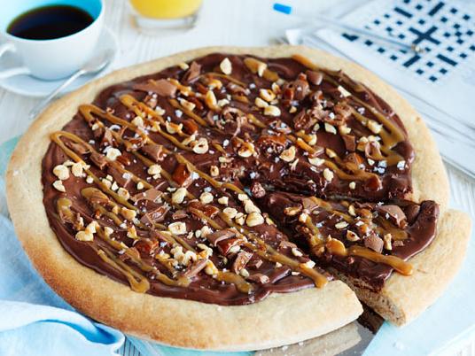 chocolate pizza recipe uk