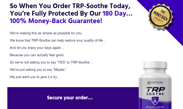 trp soothe reviews