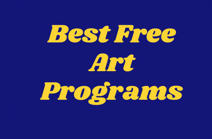  13 Best Free Art Programs • Top Free Art Programs   Products of 2023