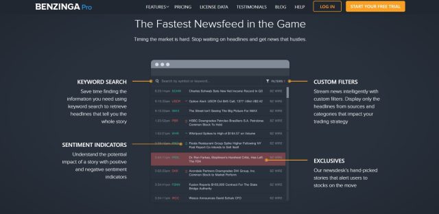 Benzinga Pro