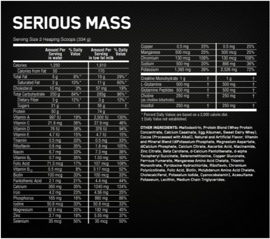 Best Mass Gainers