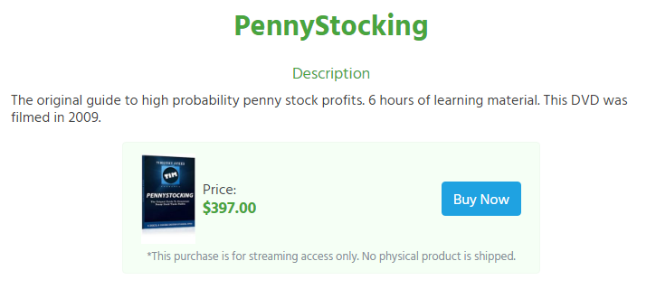 PennyStocking