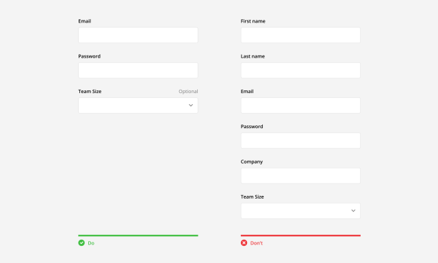 Minimum User Input