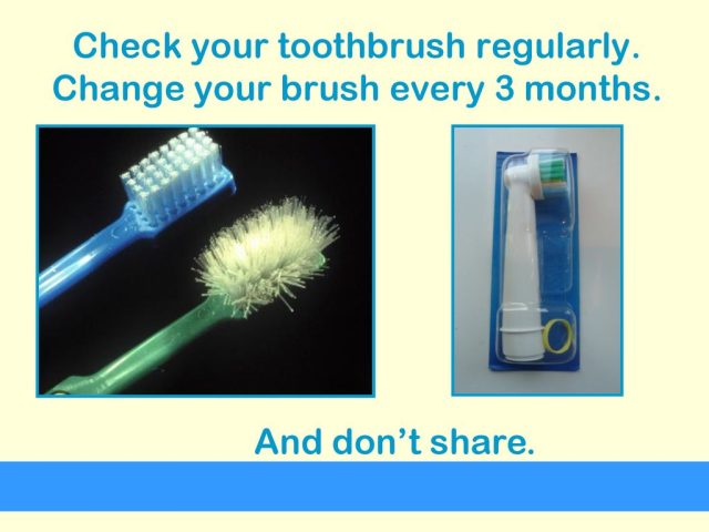 Replace your Brush Regularly.