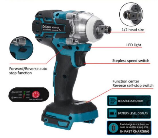 Drillpro Electric Impact wrench