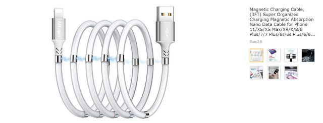 Magnetic Charging Cable