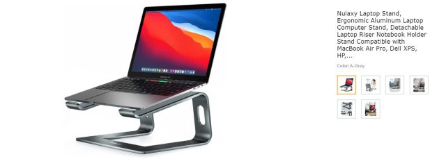 Aluminum laptop Stand