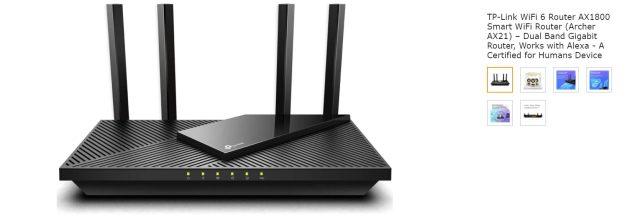TP-Link Wi-Fi 6 Router