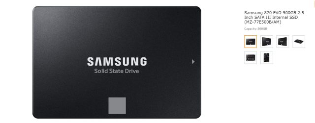 Samsung 870 EVO Internal SSD