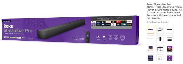 Roku Streambar Pro