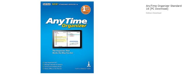 AnyTime Organizer Standard