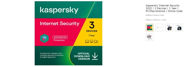 Kaspersky Internet Security 2022