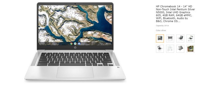 HP 14-inch Chromebook