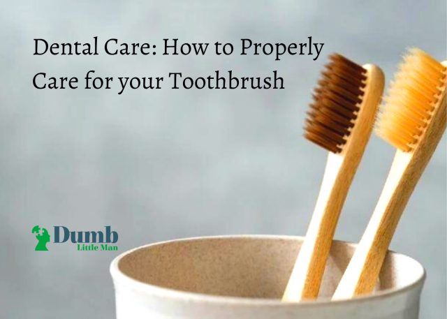 Dental Care: How to Properly Care for your Toothbrush