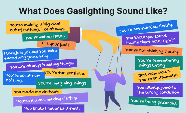 guilt trip gaslighting