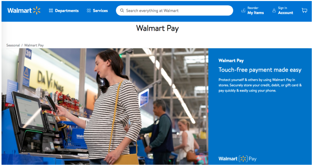 best digital wallet Walmart Pay