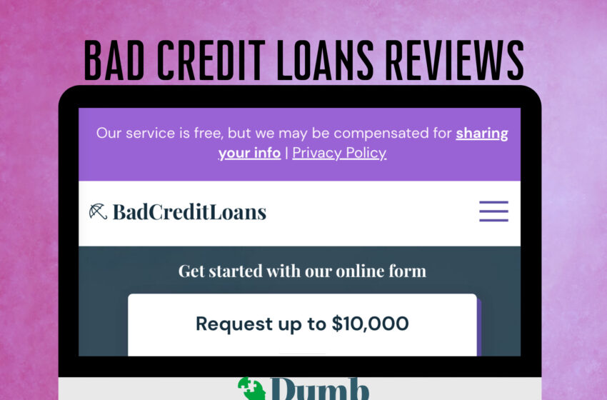  BadCreditLoans.com Reviews • Personal Loan For Low-Credit