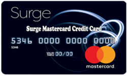 surge mastercard credit card 1