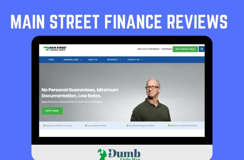  Main Street Finance Group Reviews: Business Loans for Small Business