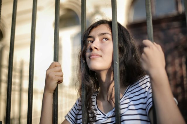 woman in prison