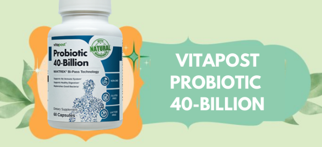 vitapost probiotic 40 billion reviews