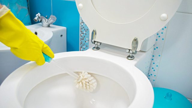 If you have a bathroom in your bedroom, don’t forget to clean it regularly, too.
