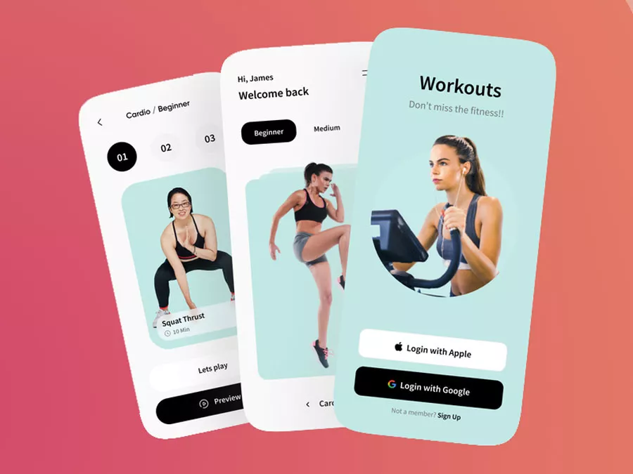 Nature of fitness app