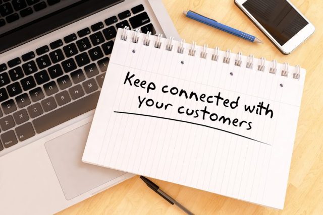 Keep Contact with Your Customers