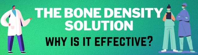 The bone density solution reviews