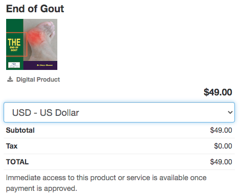 the end of gout reviews