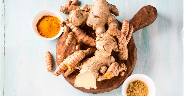 Ginger and Turmeric