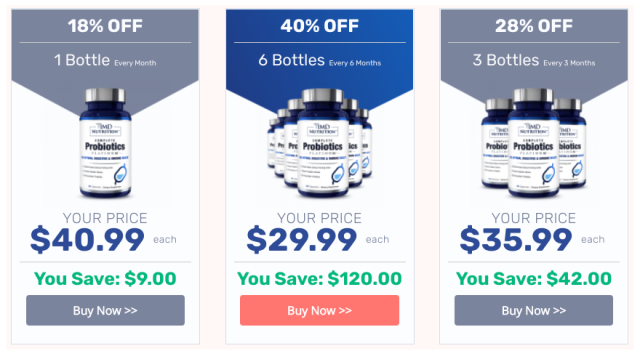 probiotics platinum pricing