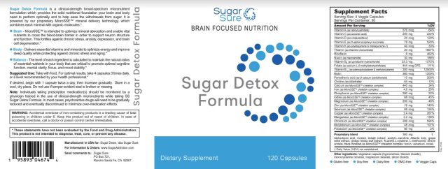 sugar detox formula reviews