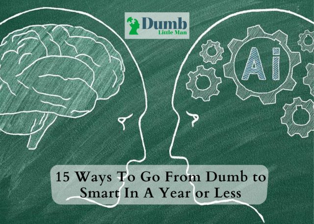 15 Ways To Go From Dumb to Smart In A Year or Less