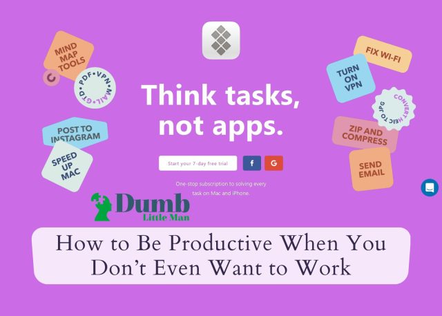 How to Be Productive When You Don’t Even Want to Work