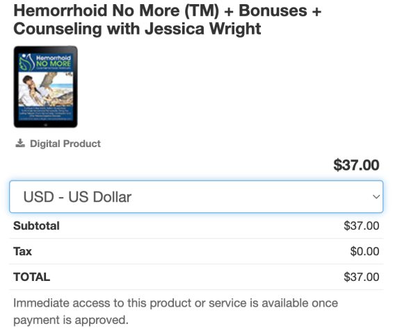 Hemorrhoid No More reviews