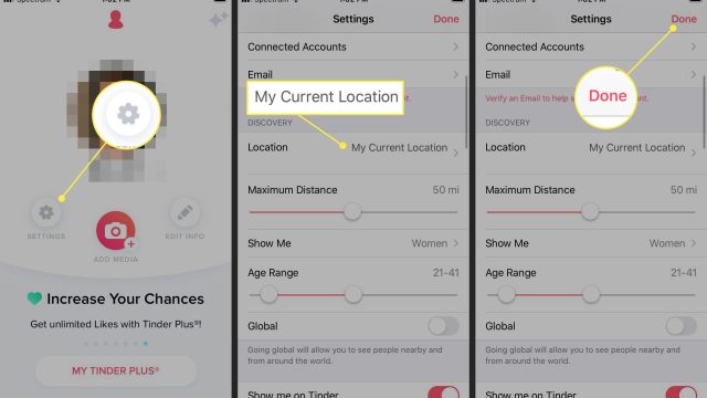 Tinder help connects nearby people through its location-based algorithm