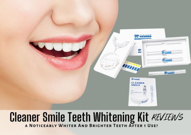 Cleaner Smile Teeth Whitening Kit reviews