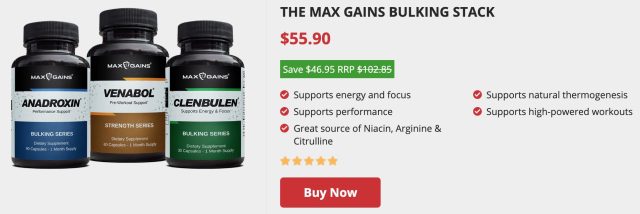 Max Gains Bulking Stack Reviews