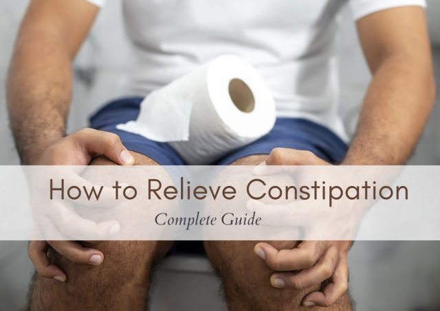 how to relieve constipation