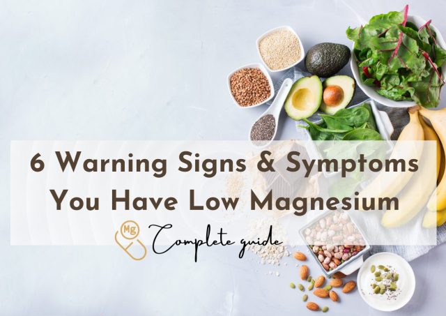 low magnesium symptoms