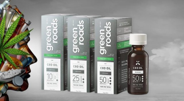 Green roads cbd oil image